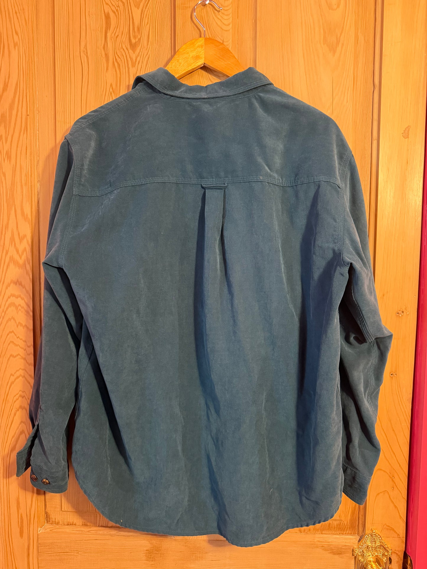 Dusty Blue Button Up Shirt (L)