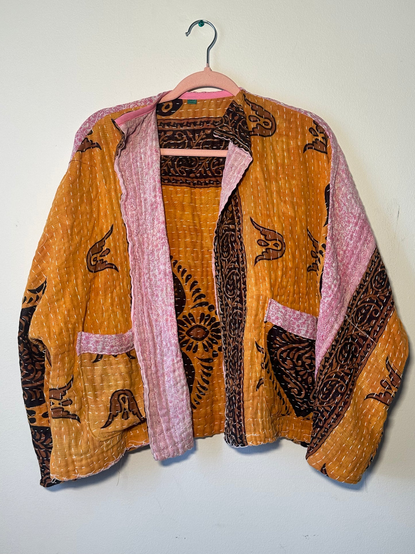 Golden Hour Quilt Jacket Size Medium