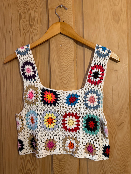 Crochet top (one size)