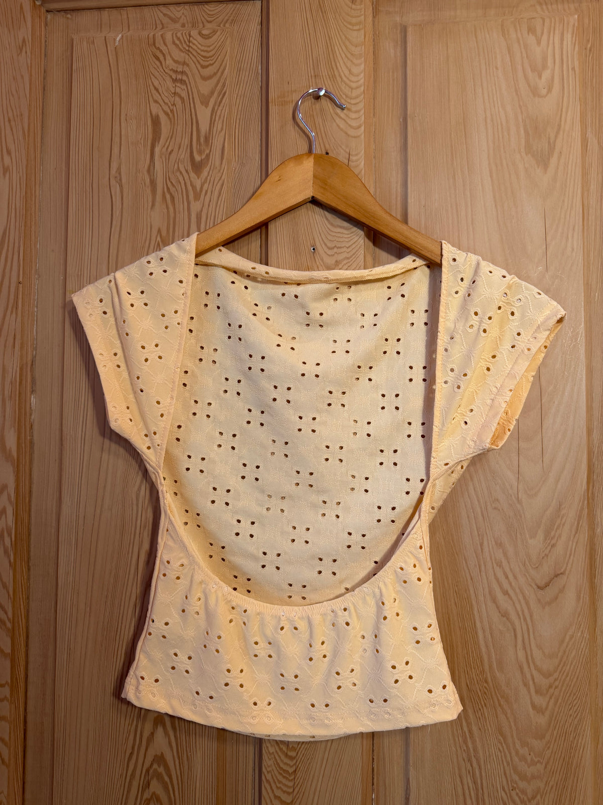 Crochet open back top (s)