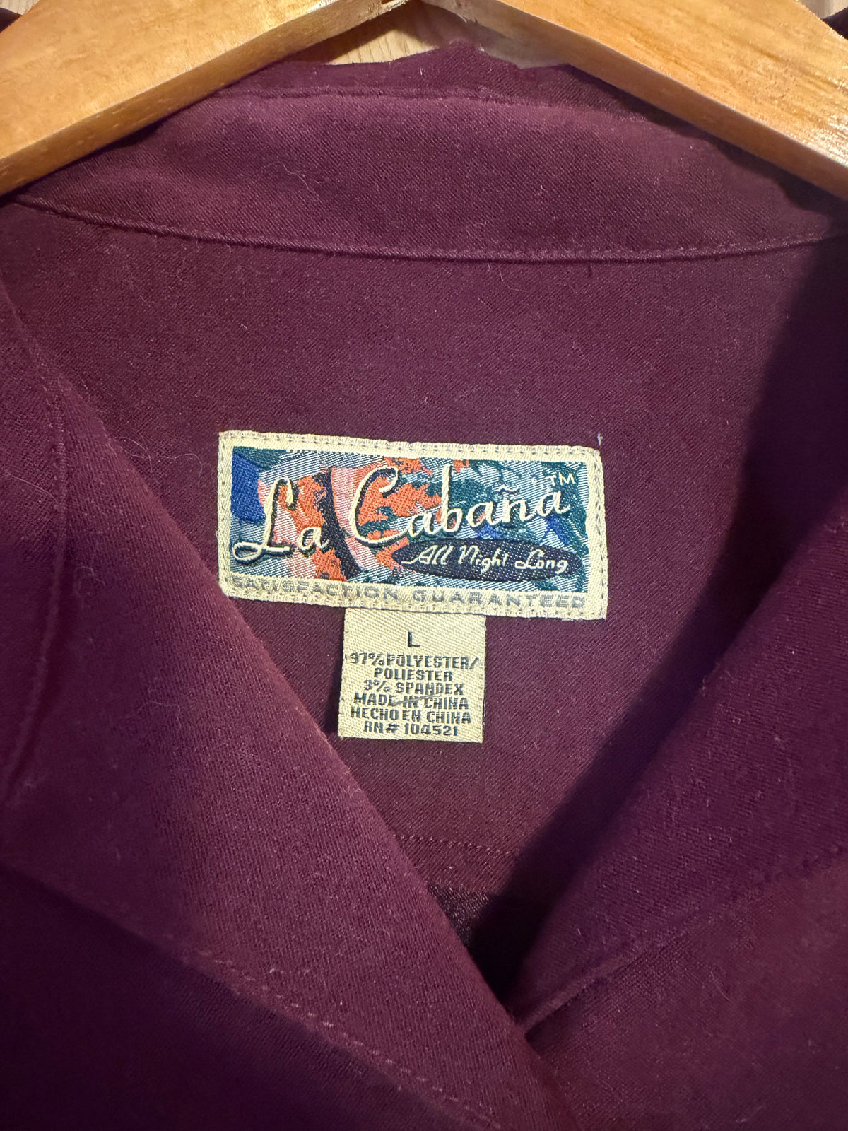 La Cabona Vintage Button Up (L)