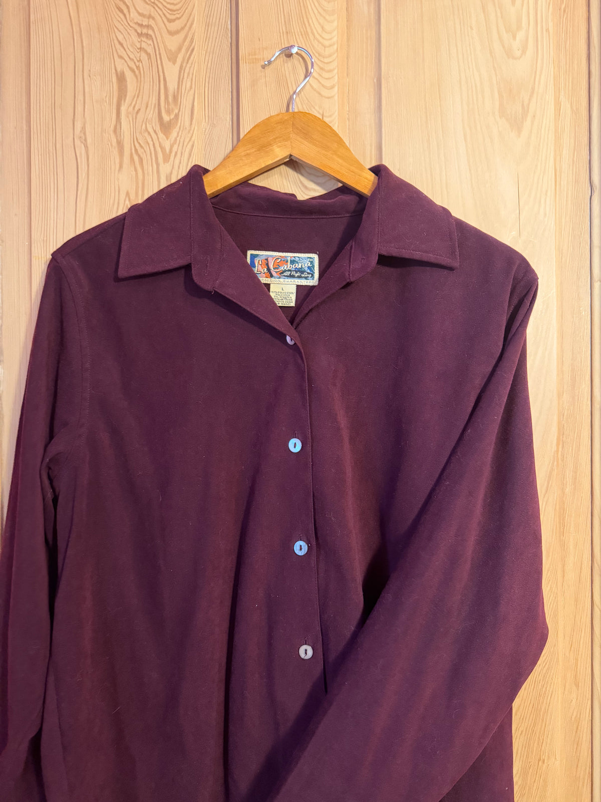 La Cabona Vintage Button Up (L)