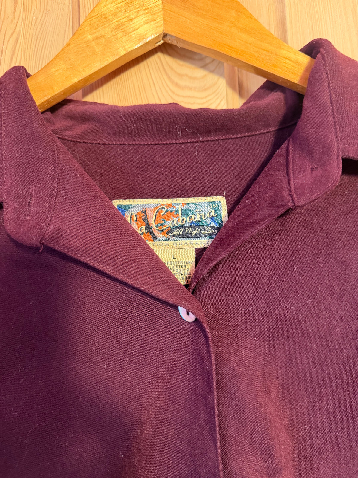 La Cabona Vintage Button Up (L)