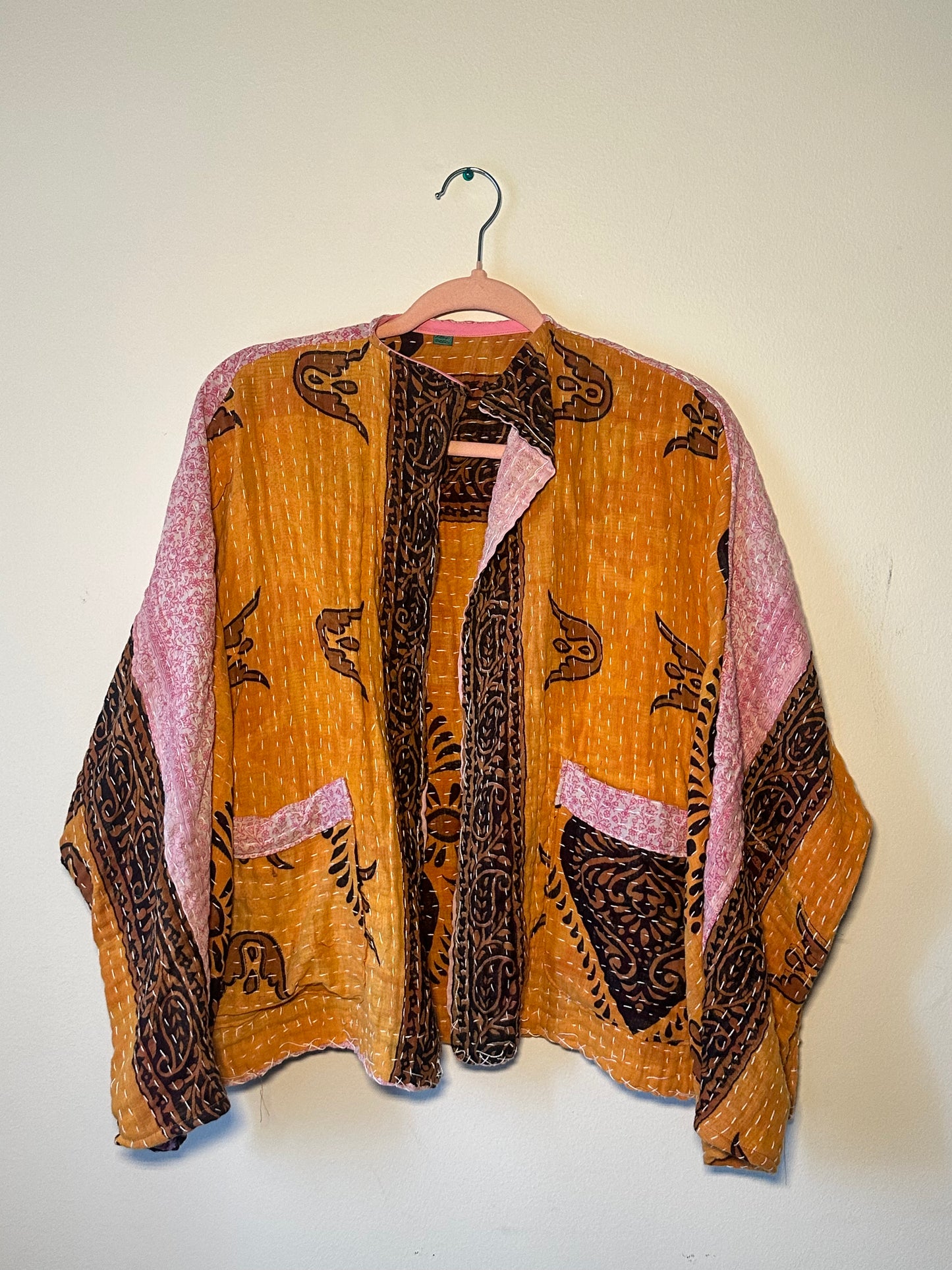 Golden Hour Quilt Jacket Size Medium