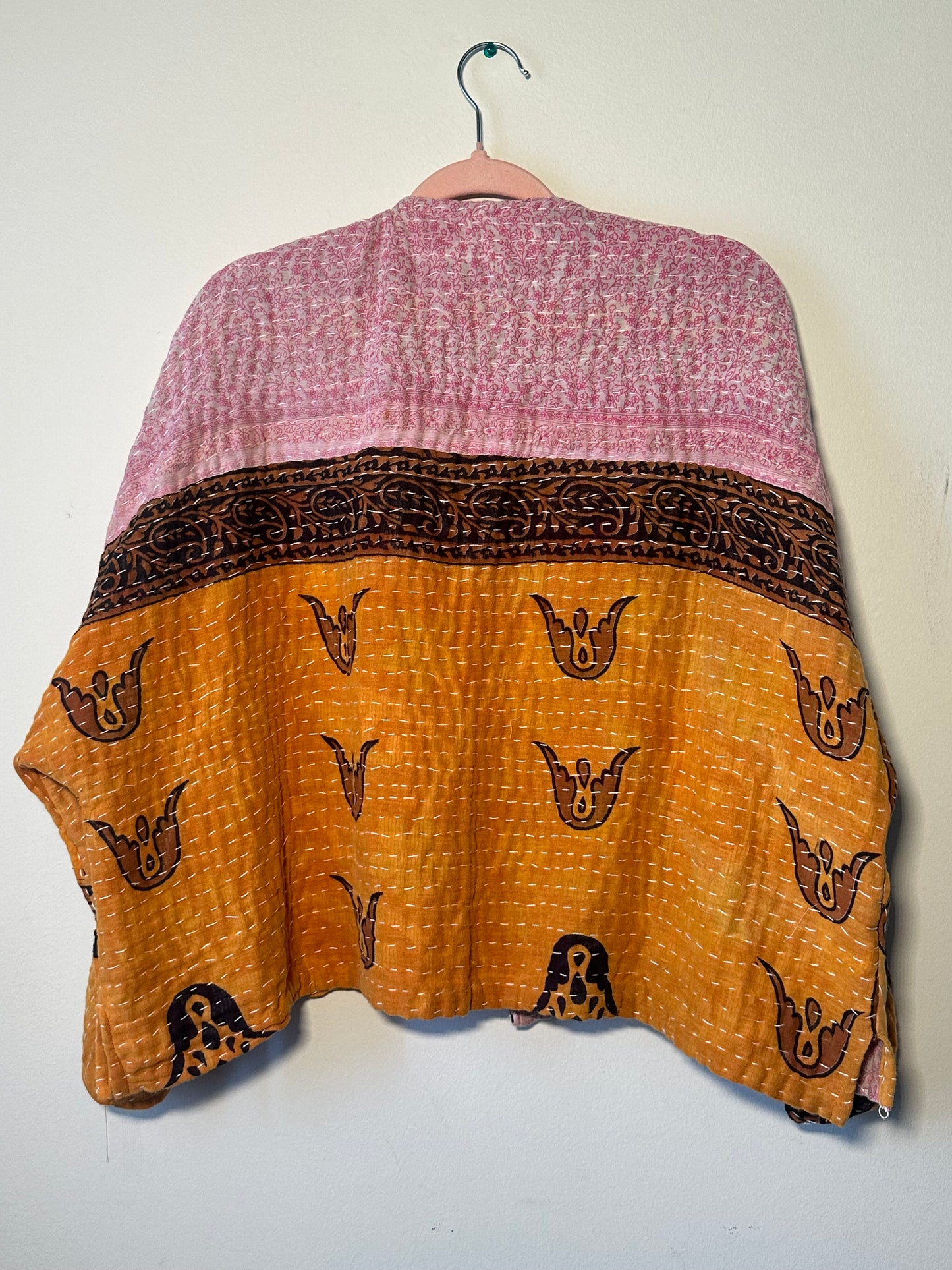 Golden Hour Quilt Jacket Size Medium
