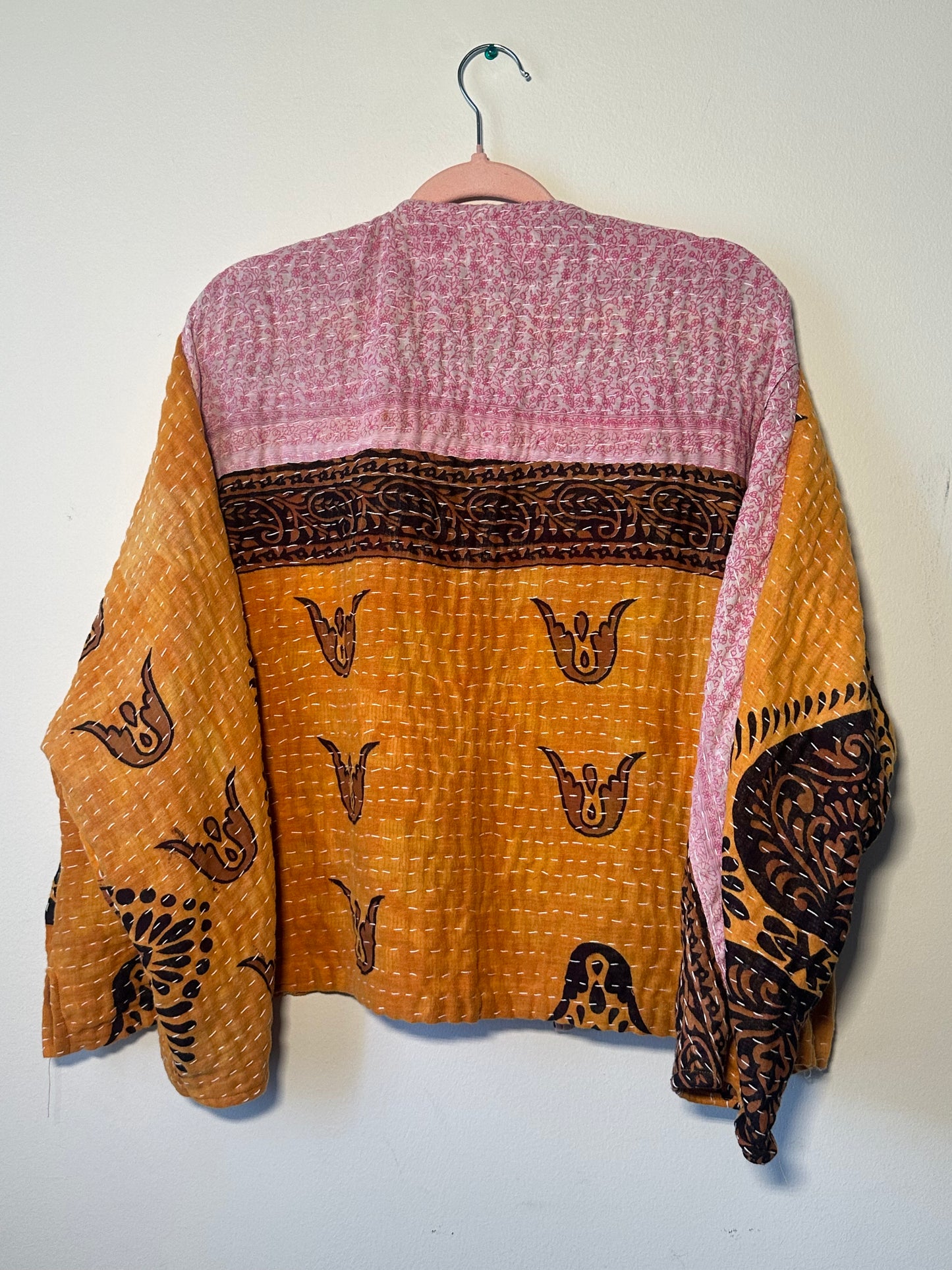 Golden Hour Quilt Jacket Size Medium