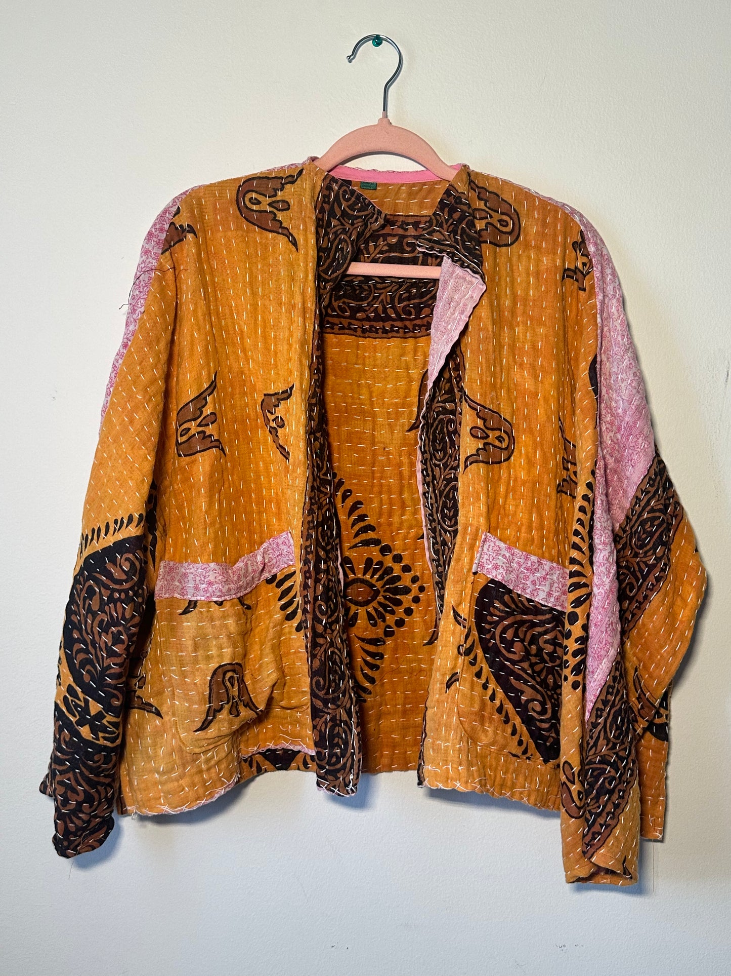 Golden Hour Quilt Jacket Size Medium